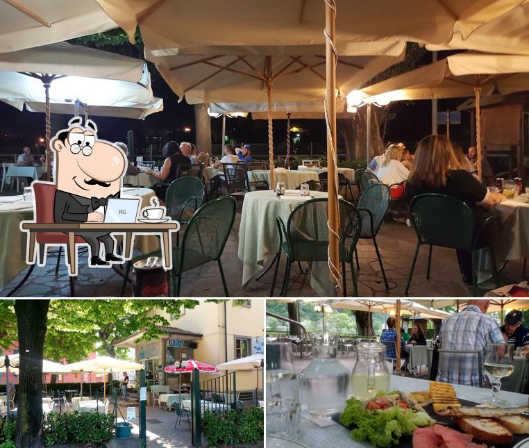 Gli interni di Barcaiolo Lecco