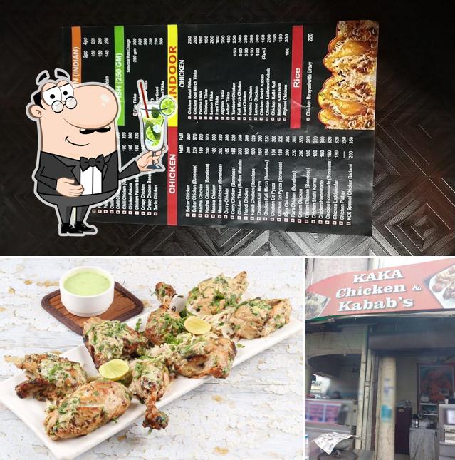 Enjoy a beverage at KAKA Chicken & kabab,s