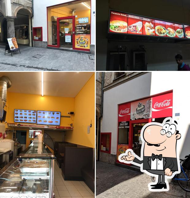 Gli interni di Centro Kebab