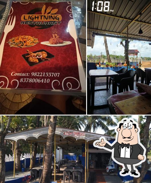 The interior of Lightning Bar&Restaurant