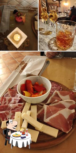 Piatto di formaggi al Al Posto Giusto Club del Tappo