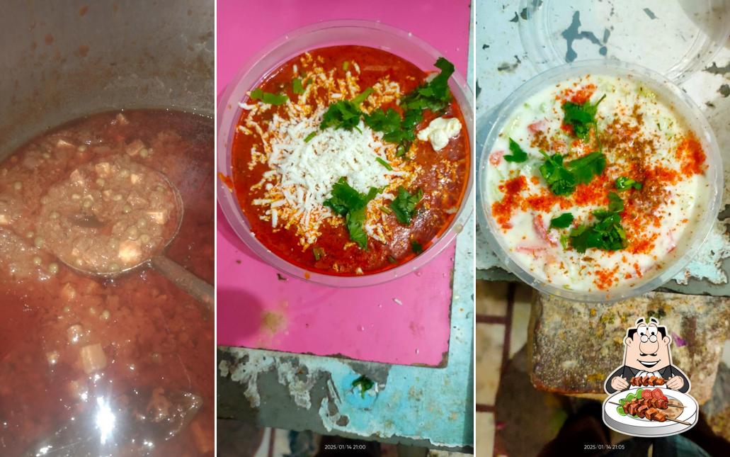 Food at Bhagwat Ashray Bhojanam
