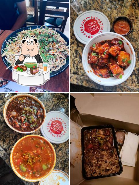 Hot and sour soup at Dan Dan Chinese