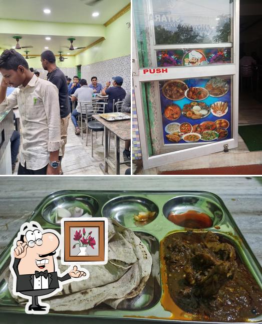 Among different things one can find interior and food at Hotel Jayram (Sitara)