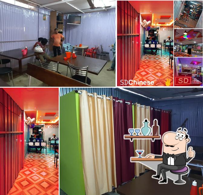 The interior of S D Chinese centre