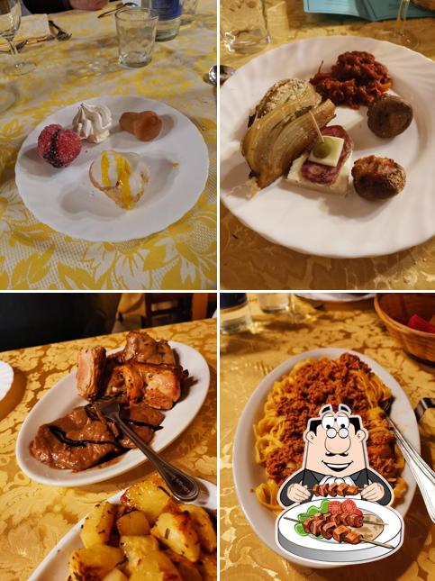 Cibo al Le Rondini Agriturismo con Ristorante