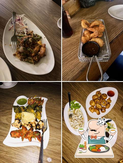 Food at Joecons Beach Shack