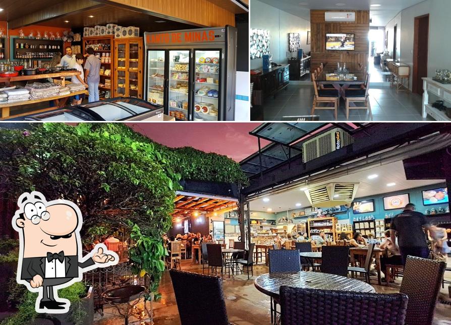 Veja imagens do interior do Kanto de Minas Empório e Café