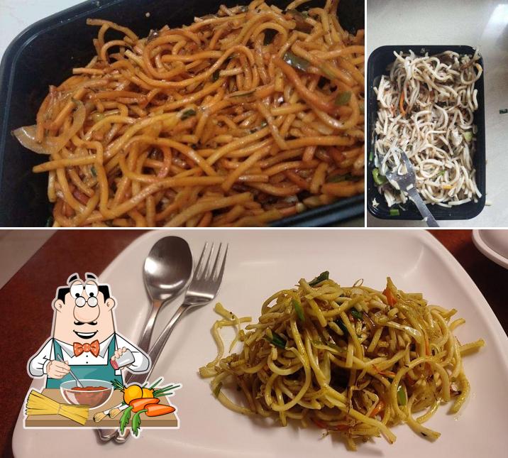 Spaghetti bolognese at China Dine