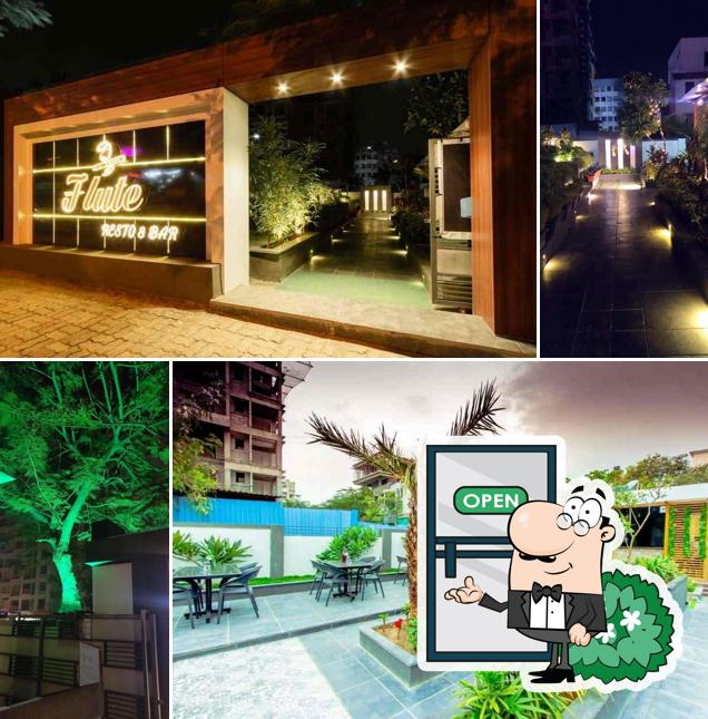 The exterior of Flute