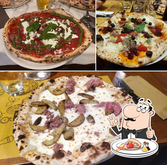 A Pizzagorà, puoi goderti una bella pizza