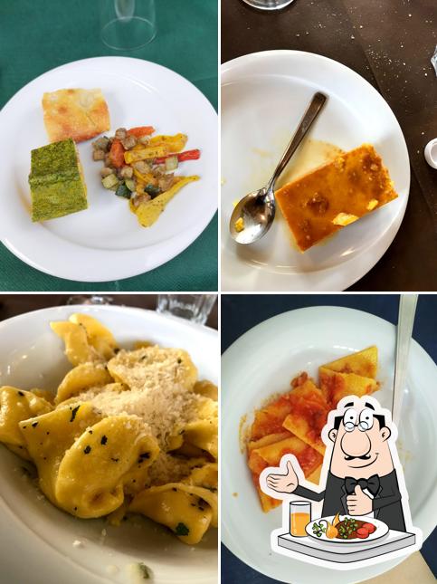 Cibo al Trattoria nel Castagneto