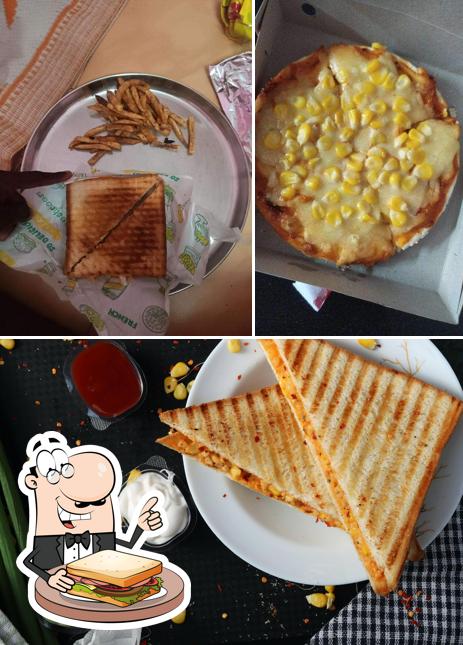 Grilled cheese sandwich at continental sandwich
