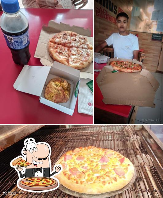 At Rominus Pizza and Burger, you can taste pizza