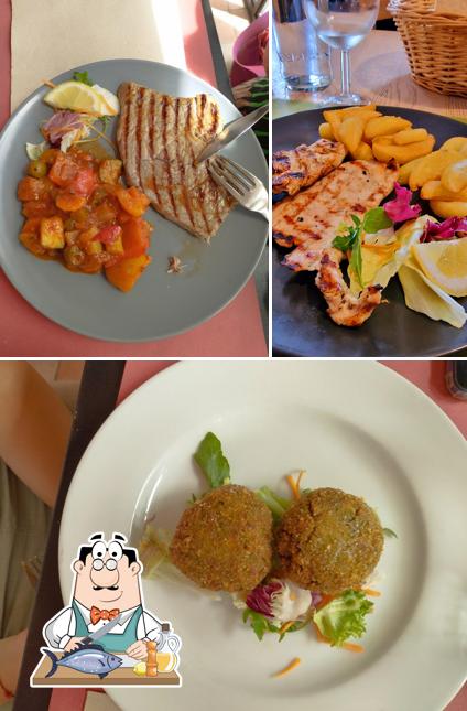Salmone grigliato al Bar Trattoria Al Cavatap