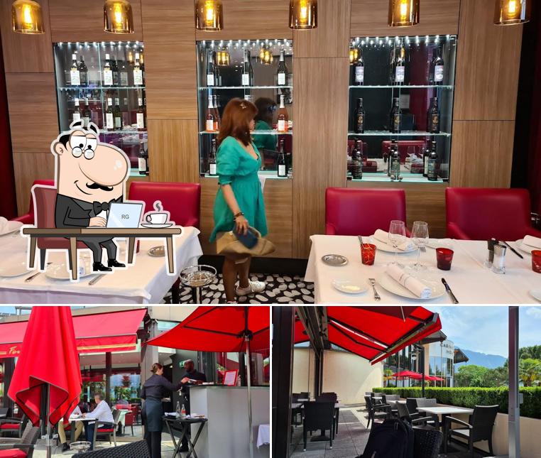 Gli interni di Fouquet's