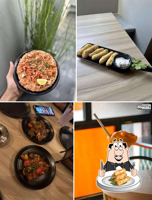 Spring rolls at Corner 54