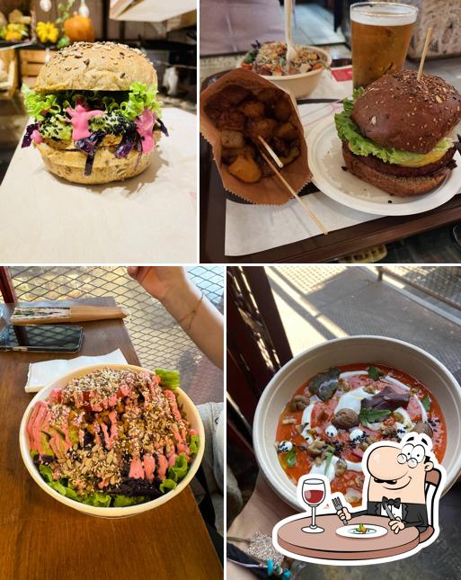 Panino con maiale stirato al Veg & Veg