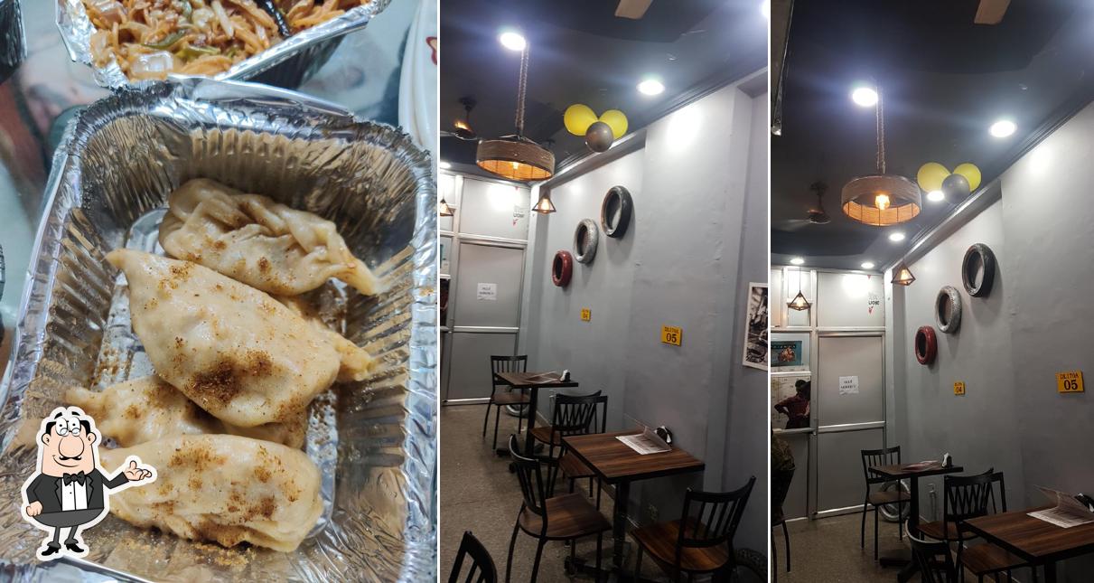 The interior of The Garage Cafe