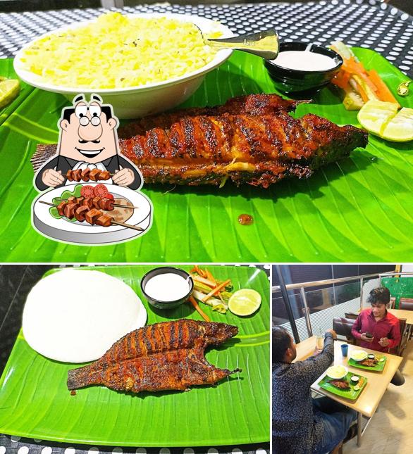 Food at Al Sulthan Grill Cafe