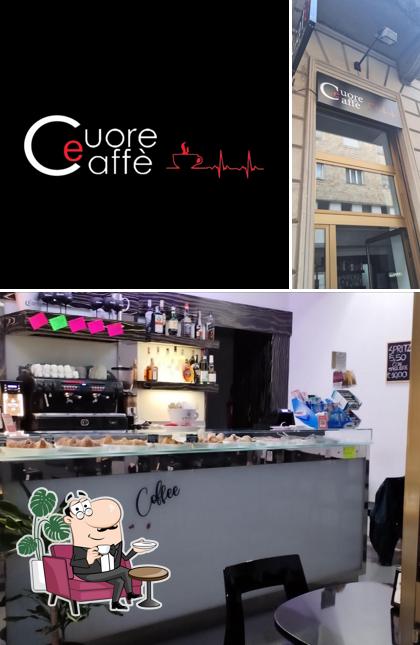 Gli interni di BAR Cuore e Caffè