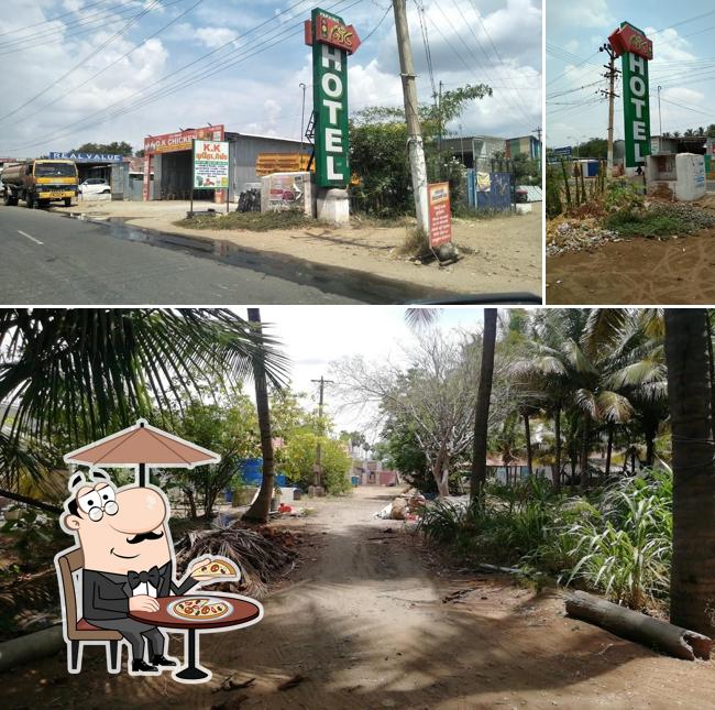 Check out how CHINNAVEEDU RESTAURANT looks outside