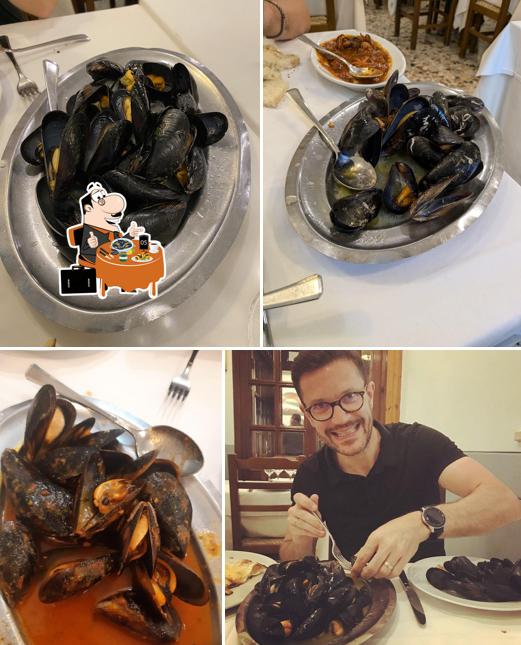 Cozze al Ristorante Albaruja Roma
