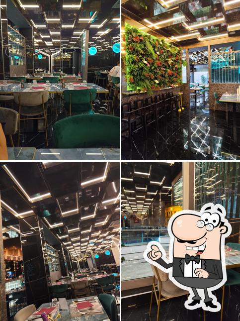 Gli interni di Yuki Sushi Noto