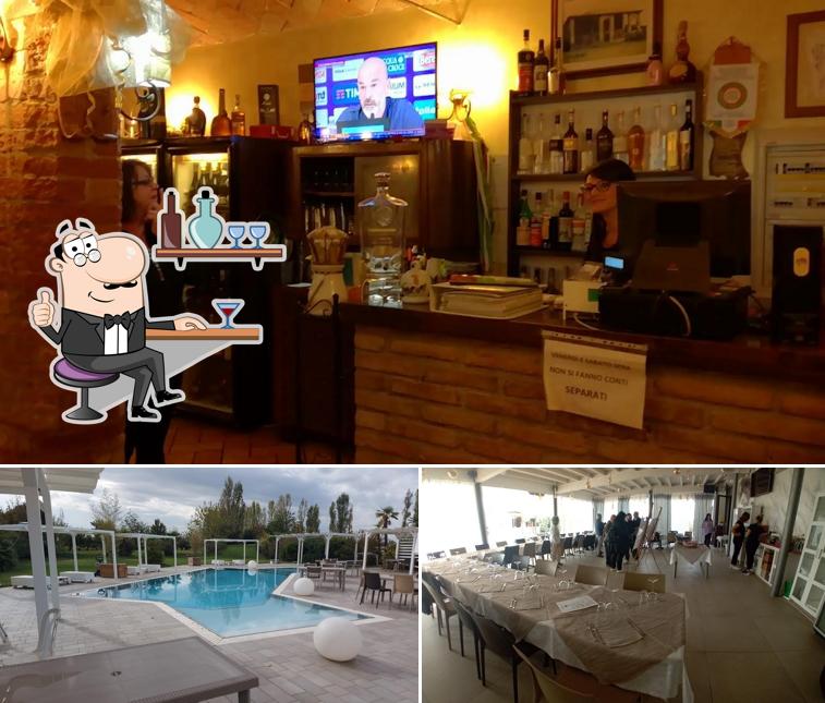 Gli interni di La Vecchia Quercia