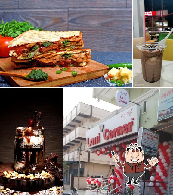 Chocolate mousse at LASSI CORNER