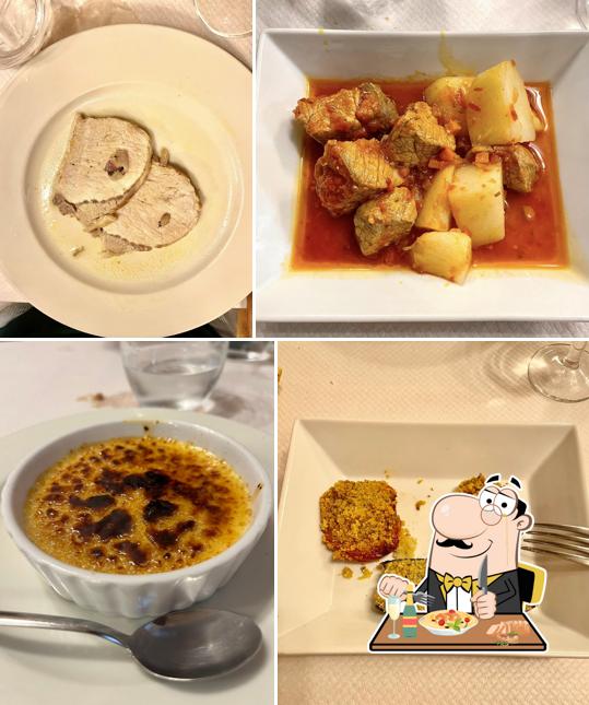 Creme brulee al Hostaria dell'Arco Vecchio - da Pozzo