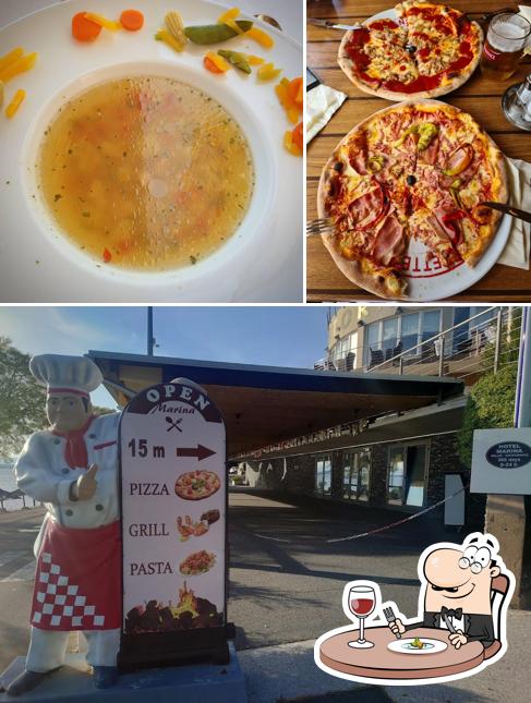 Cibo al Restoran Marina - Hotel Marina Selce