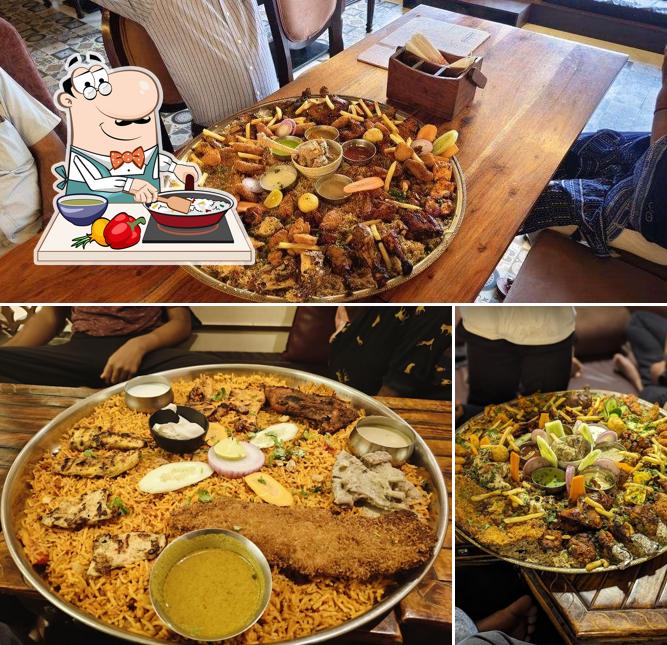 Paella at Barkaas Arabic Restaurant Kompally