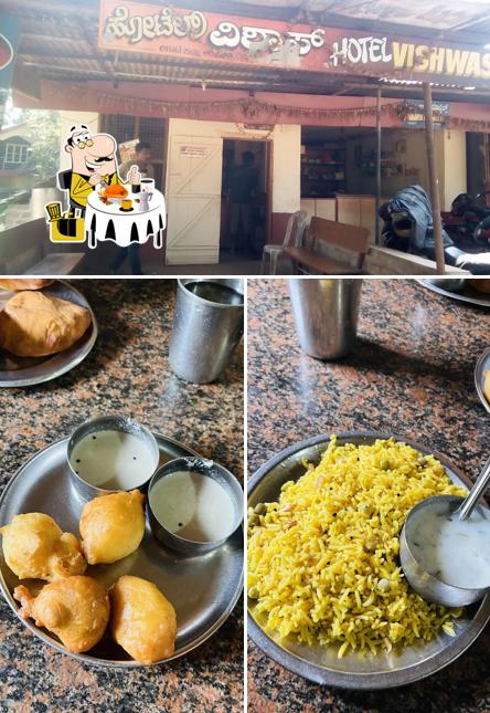 The restaurant's food and exterior