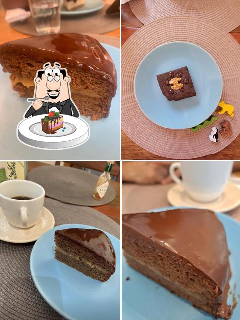 Bolo de chocolate em A Casa Madal