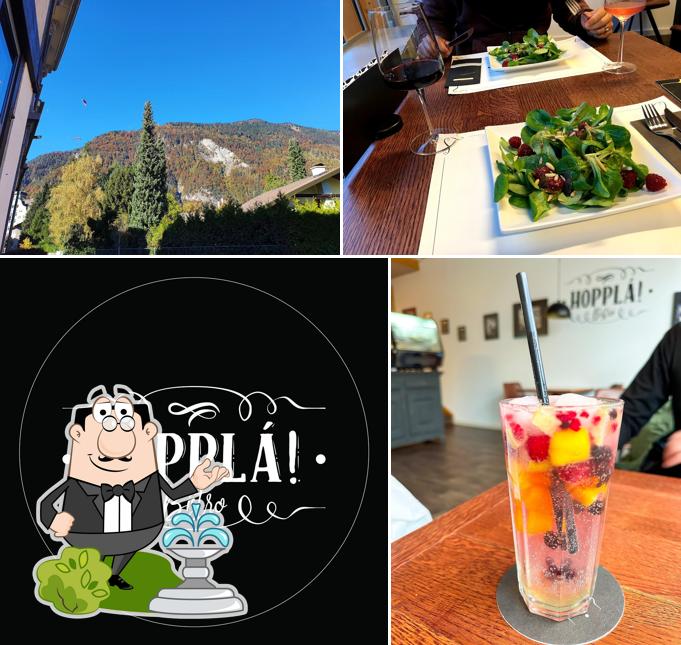 Gli esterni di Hopplá Bistro