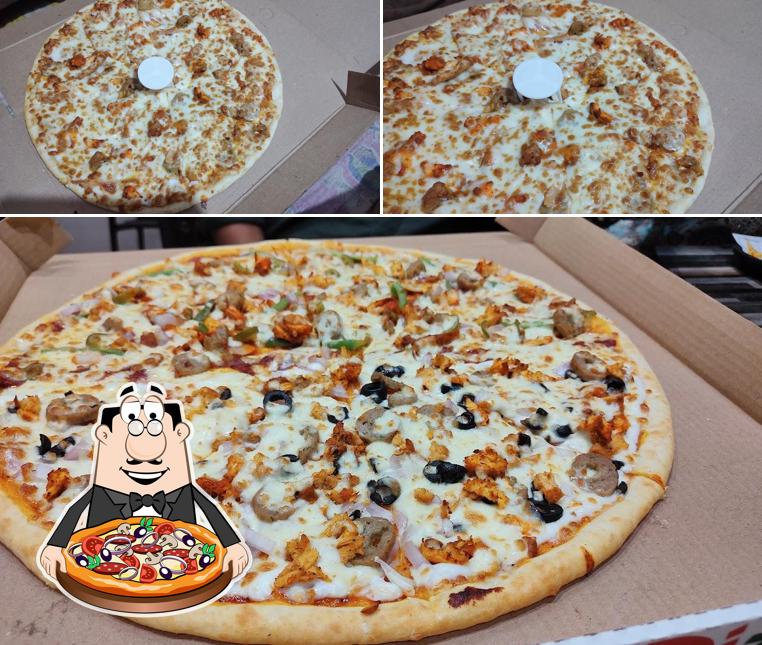 Try out various kinds of pizza