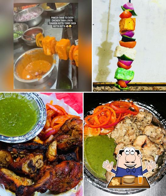 Food at Sardarji Da Chulla