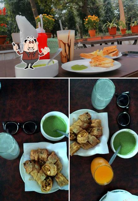 Food at The Garden Restaurant