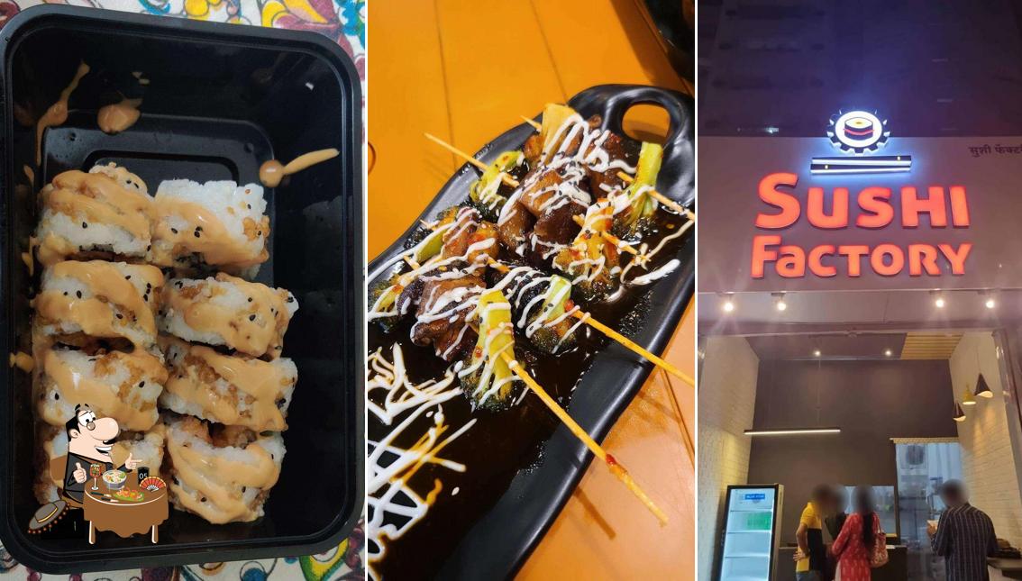 Food at The Sushi Factory