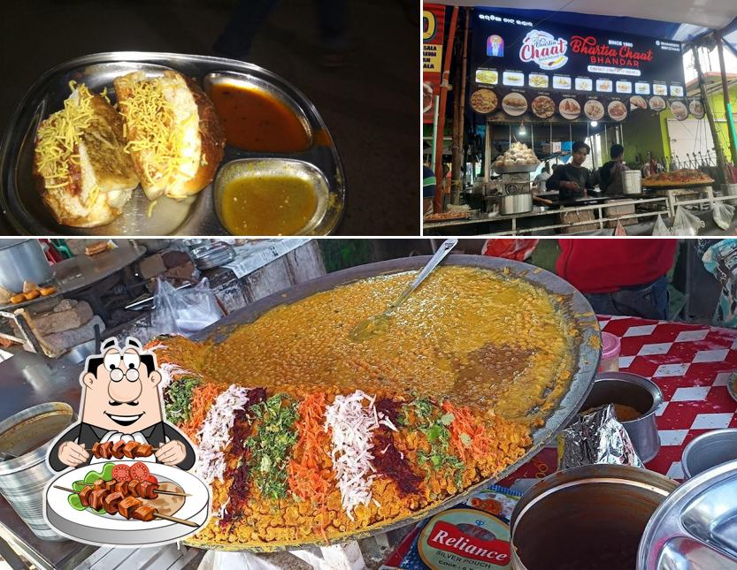 This is the image depicting food and interior at Bhartia Chat Bhandar 1980 (ଭରତିଆ ଚାଟ ଭଣ୍ଡାର)