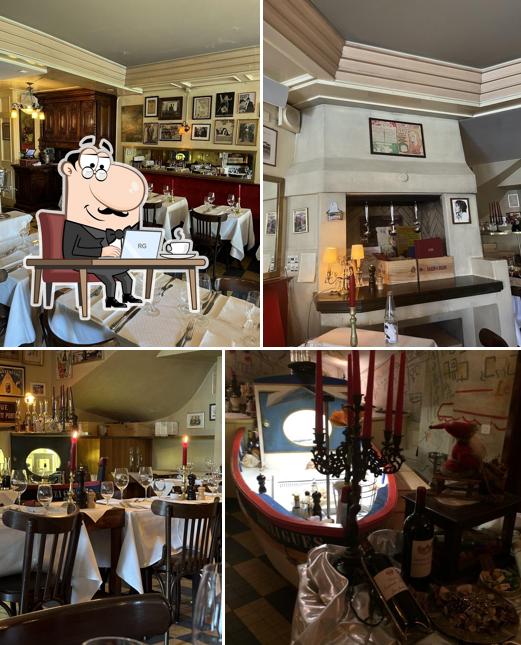 Gli interni di Brasserie Bodu