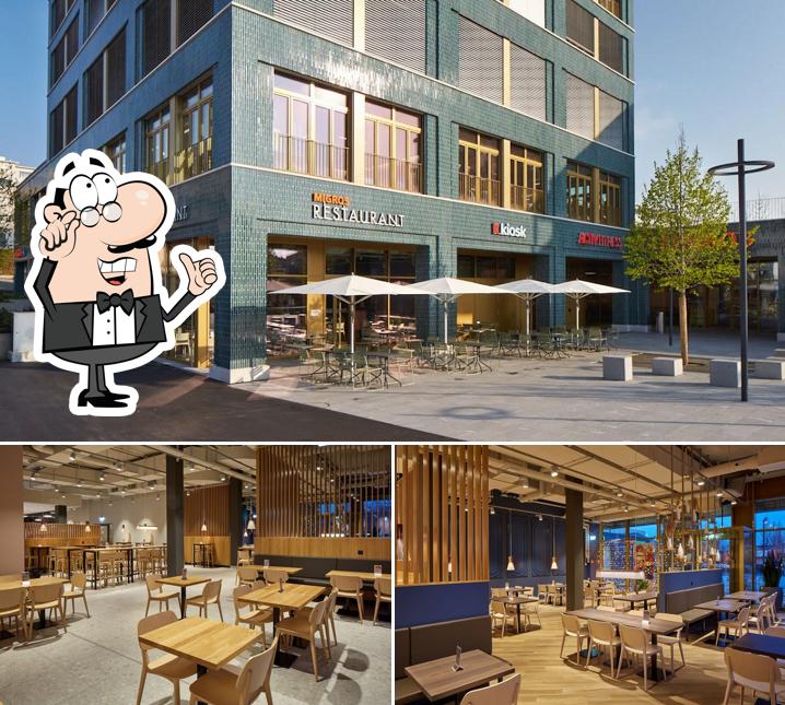 Dai un'occhiata agli interni di Migros-Restaurant - Uzwil - Birkenhof