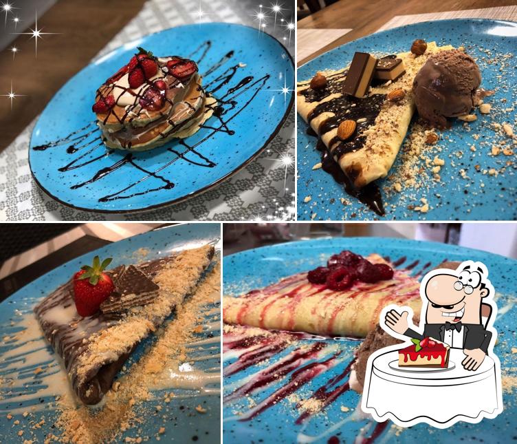 Palačinkarnica Lamour offre un'ampia selezione di dolci