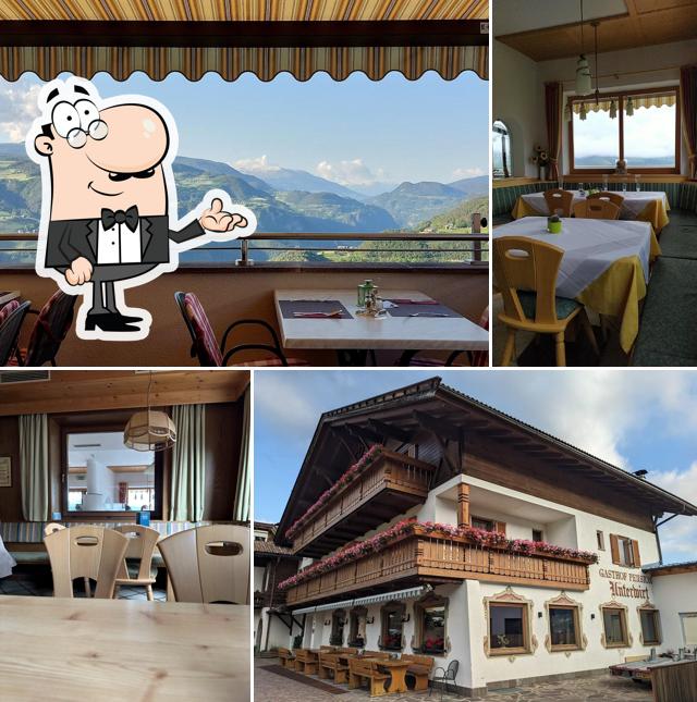 Gli interni di Gasthof Pizzeria Unterwirt