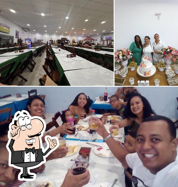 Veja imagens do interior do Rio Minas Churrascaria e Pizzaria