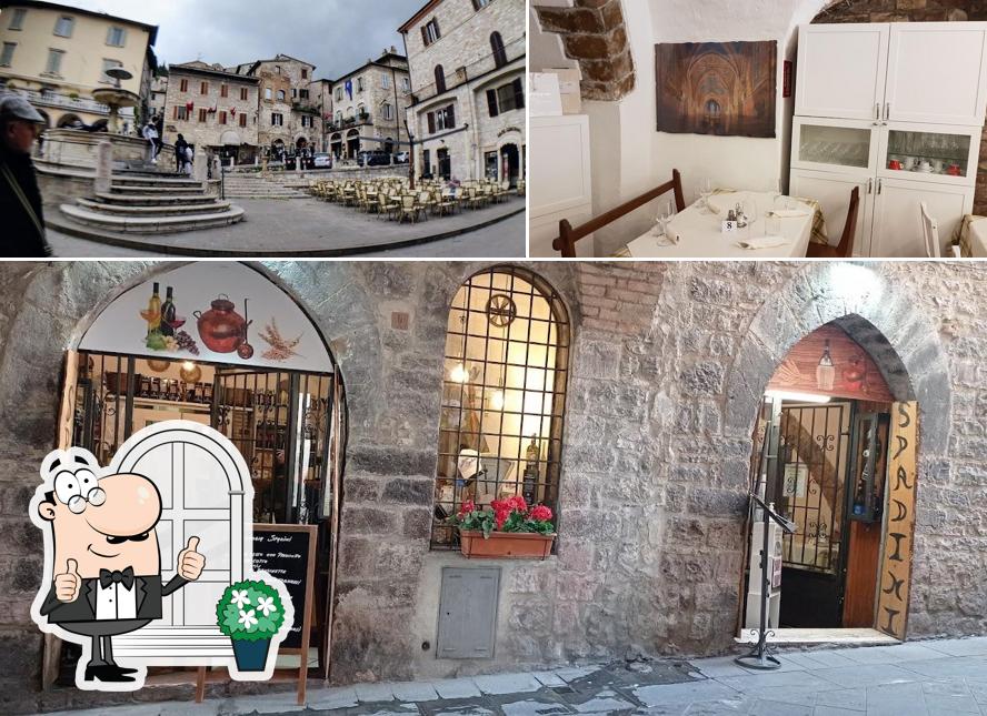 La foto di esterno e interni da Trattoria Spadini
