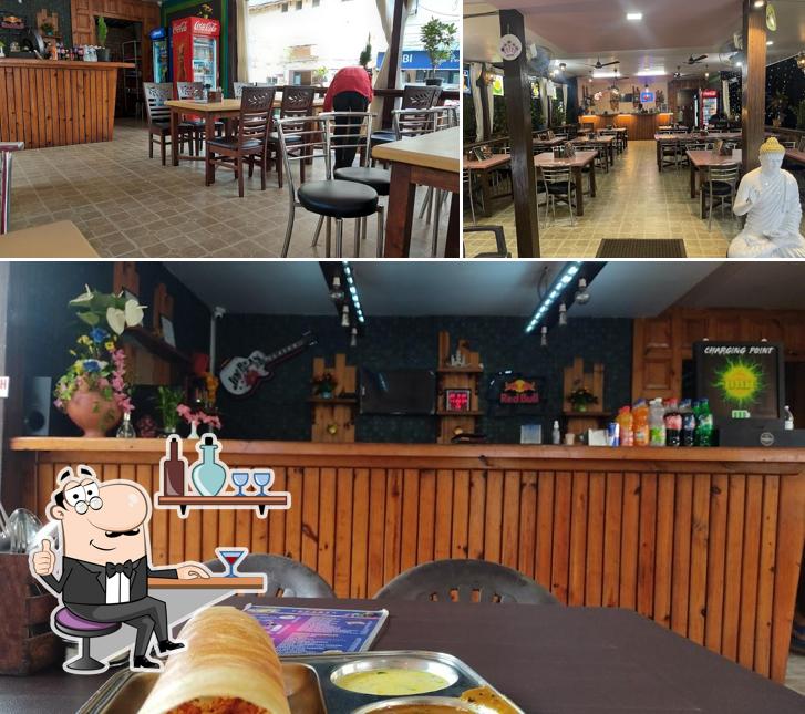 The interior of Punjabi Rasoi by Vedanta Pure Veg Family Restaurant