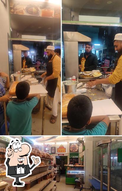 Among various things one can find interior and exterior at Golden Bakers