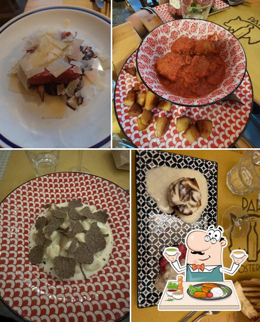 Platti al Osteria Papi